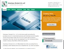 Tablet Screenshot of greenhausriordan.com